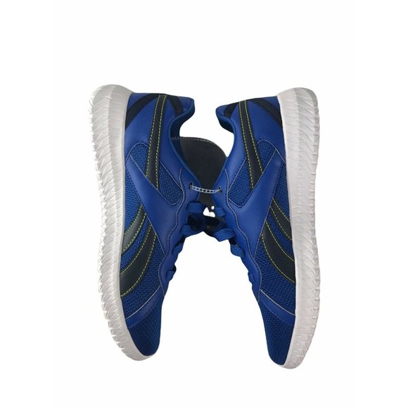 Adidas Blue Yellow White FV0370 shoes Size 7 Mens New No Box - Picture 5 of 11